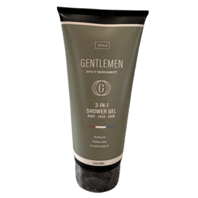 Gentlemen Collection  200ml Shower Gel 3-In-1 for Boday, Face and Hair