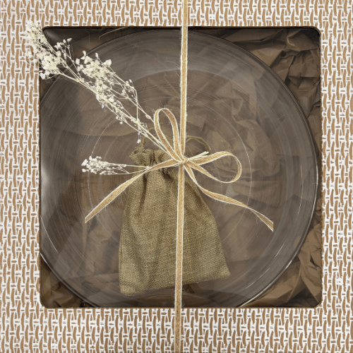 Platter with Silver Rim