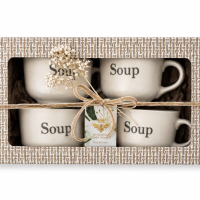 4 Soup Mugs