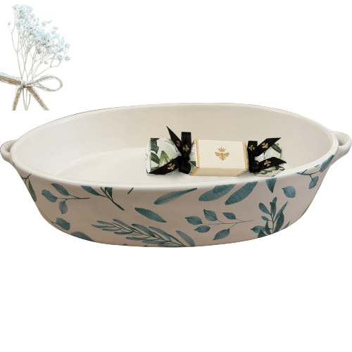 Oval Floral Baker - Image 2