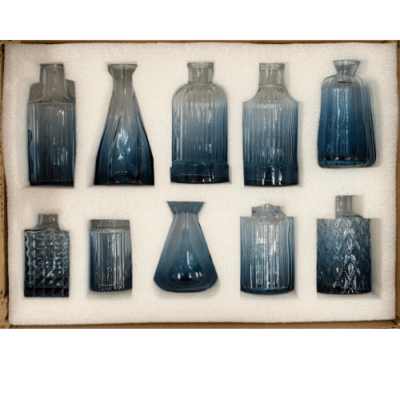 10 Blue Vases