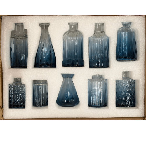 10 Blue Vases