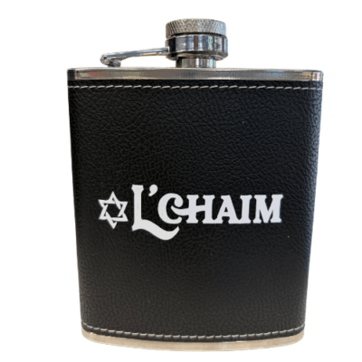 L'Chaim Hip Flask