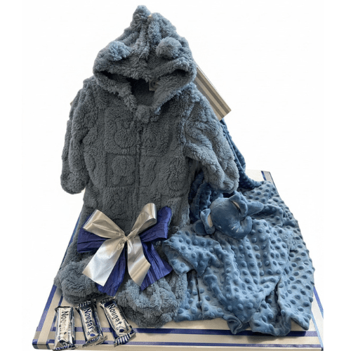Warm and Snuggly Babygro and Blanket