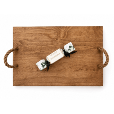 Rectangular Board with Rope Handles