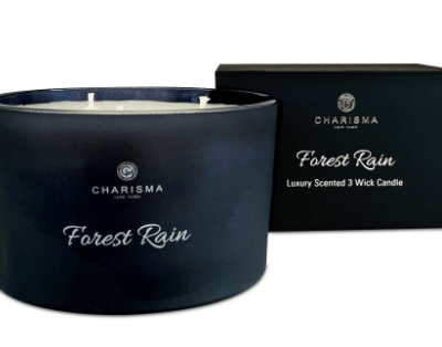 Charisma Forest Rain 3 Wick Candle