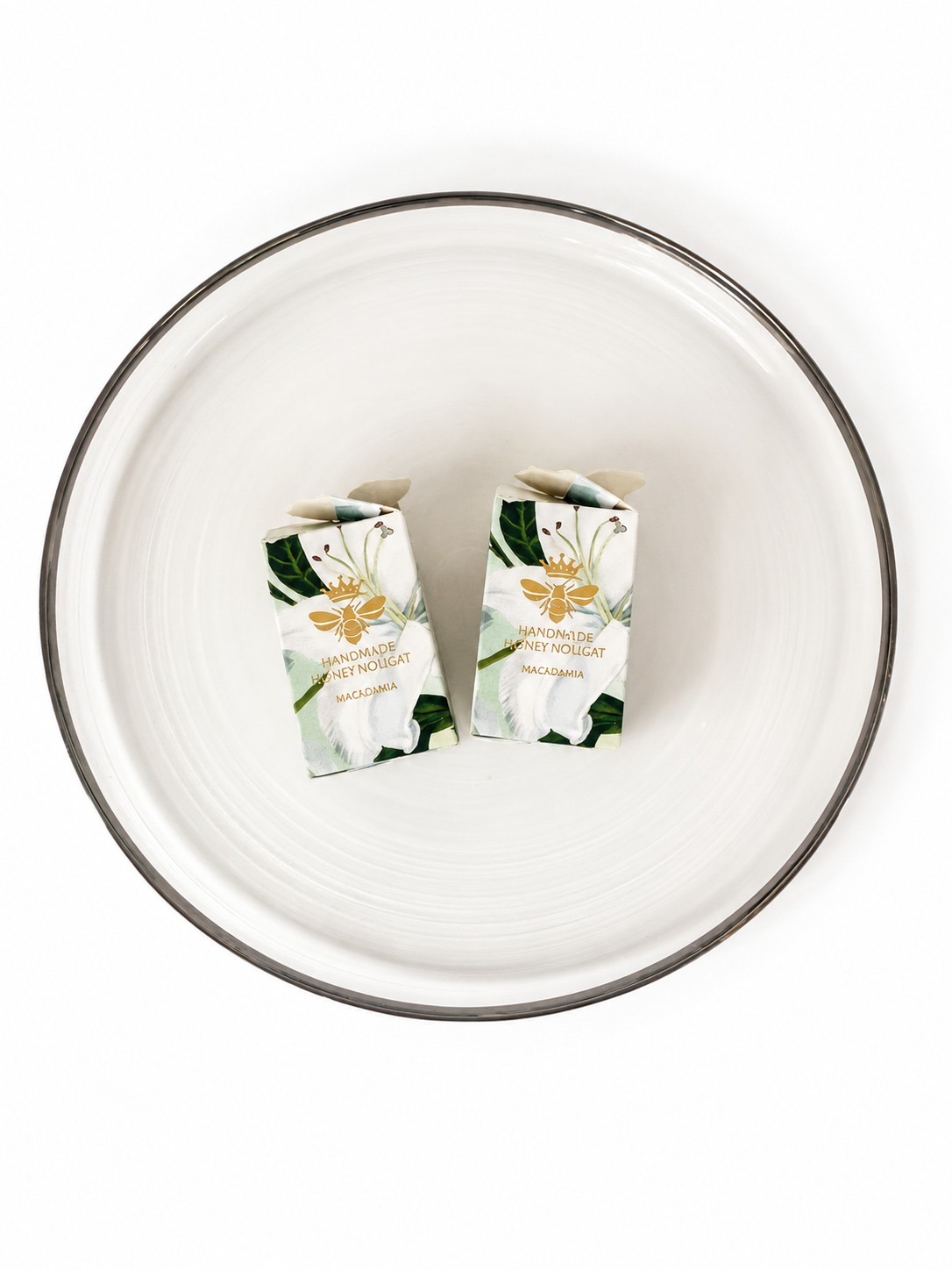 Platter with Silver Rim