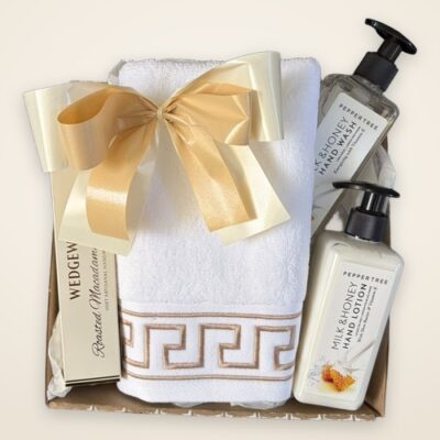 Milk and Honey Towel Pamper Gift Box